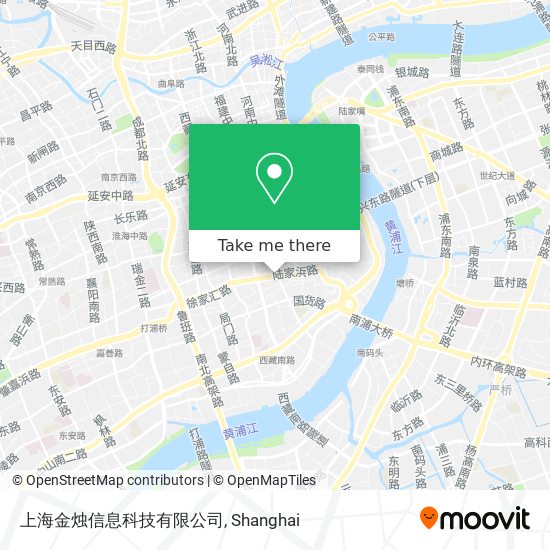 上海金烛信息科技有限公司 map