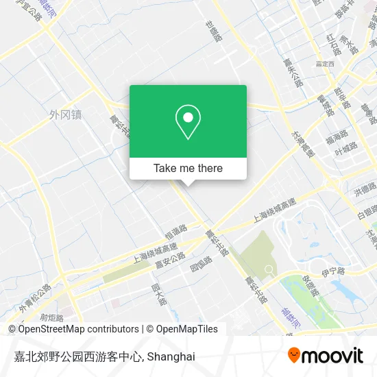 嘉北郊野公园西游客中心 map