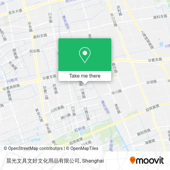 晨光文具文好文化用品有限公司 map