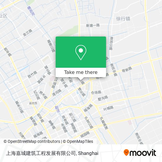 上海嘉城建筑工程发展有限公司 map