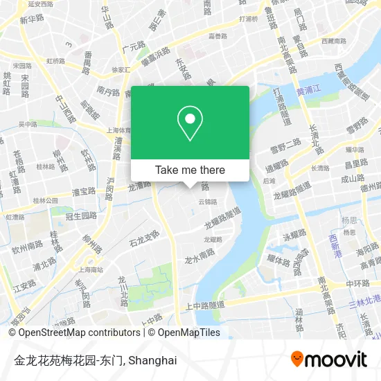 金龙花苑梅花园-东门 map