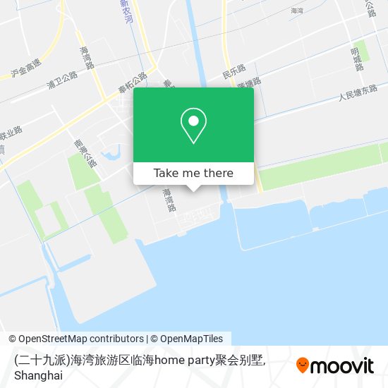 (二十九派)海湾旅游区临海home party聚会别墅 map