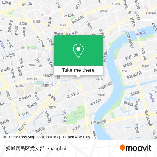 狮城居民区党支部 map