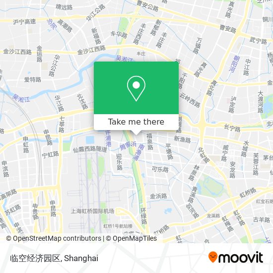 临空经济园区 map