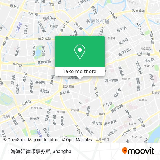 上海海汇律师事务所 map