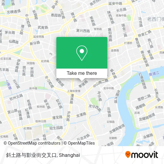 斜土路与影业街交叉口 map