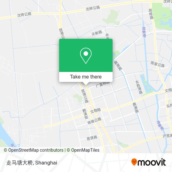 走马塘大桥 map