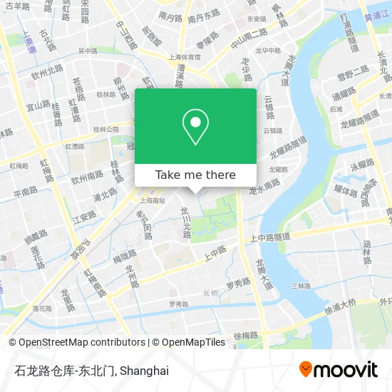 石龙路仓库-东北门 map