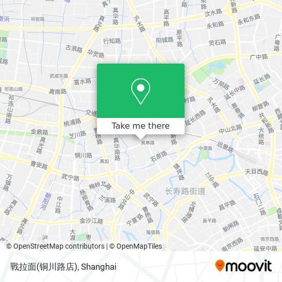 戰拉面(铜川路店) map