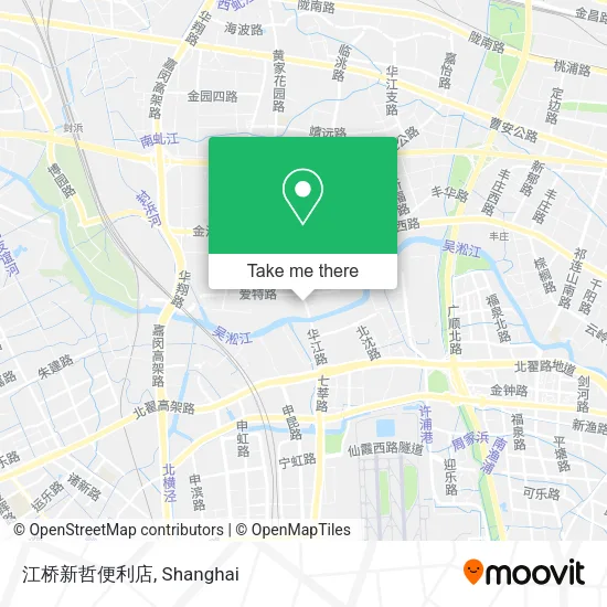 江桥新哲便利店 map