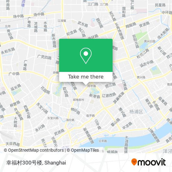 幸福村300号楼 map