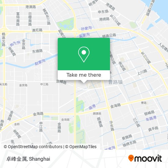 卓峰金属 map