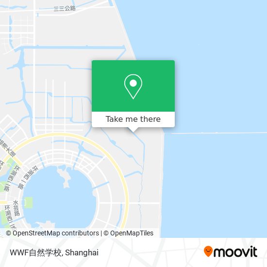 WWF自然学校 map