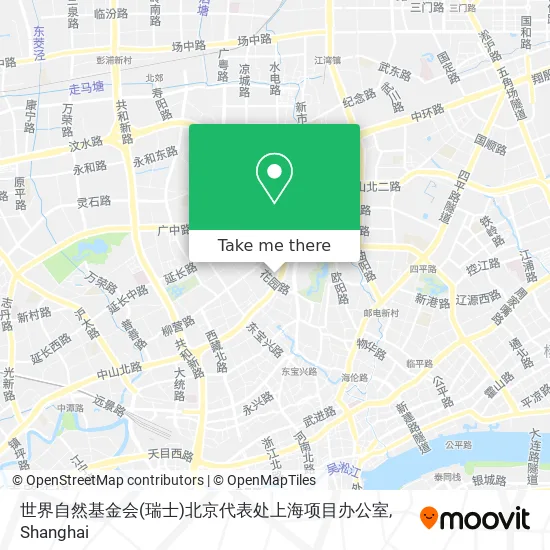 世界自然基金会(瑞士)北京代表处上海项目办公室 map