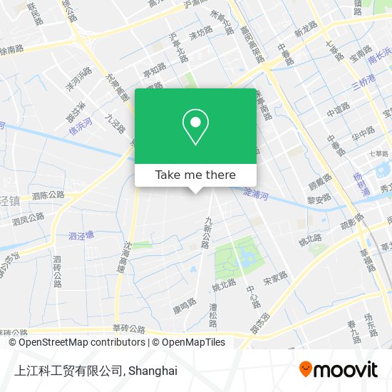 上江科工贸有限公司 map