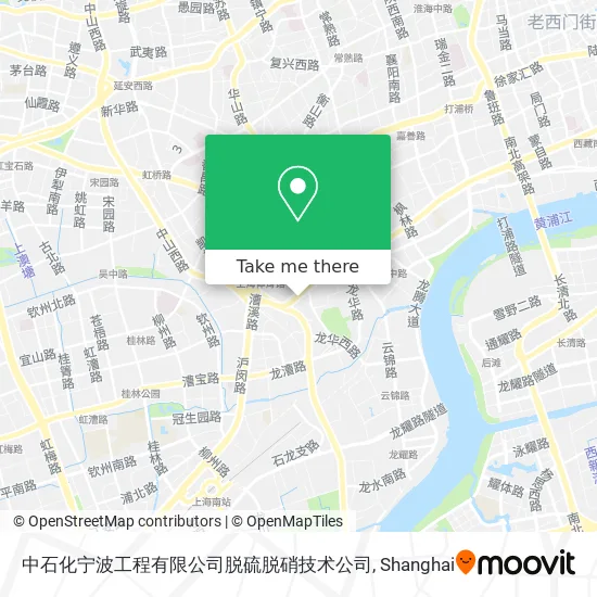 中石化宁波工程有限公司脱硫脱硝技术公司 map