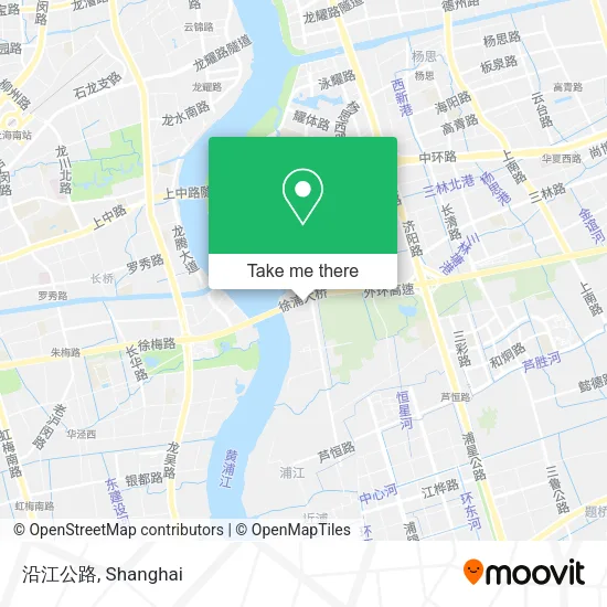 沿江公路 map