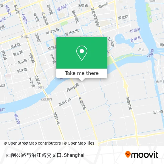 西闸公路与沿江路交叉口 map