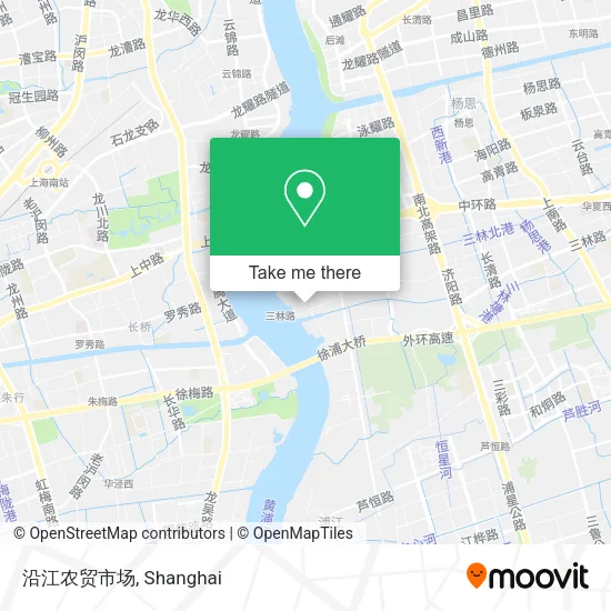 沿江农贸市场 map