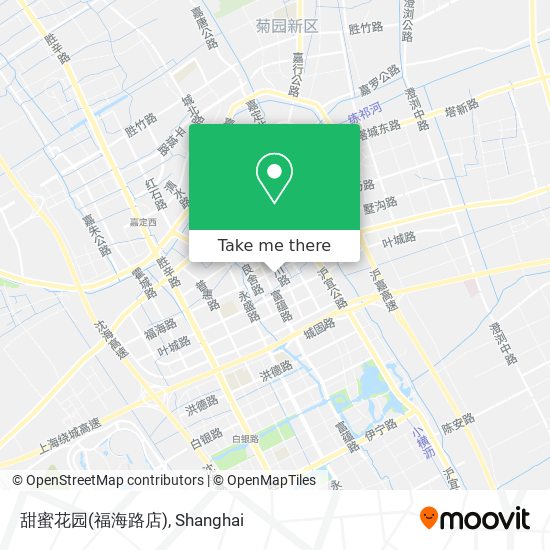 甜蜜花园(福海路店) map