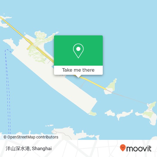 洋山深水港 map
