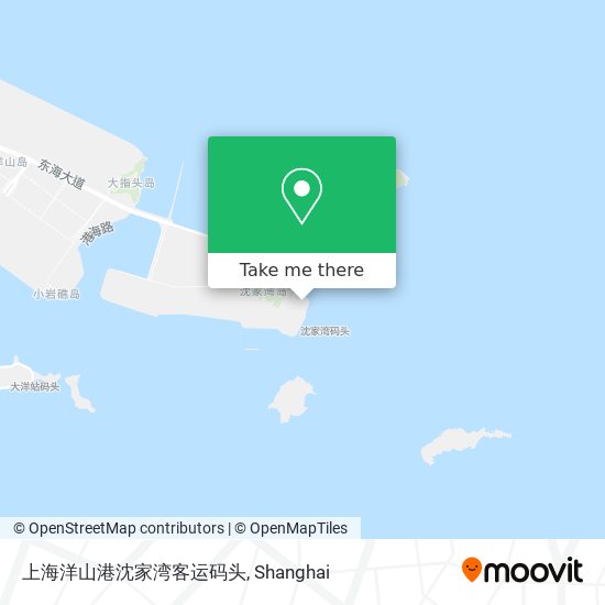上海洋山港沈家湾客运码头 map