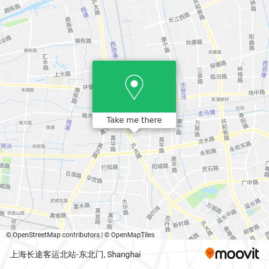 上海长途客运北站-东北门 map