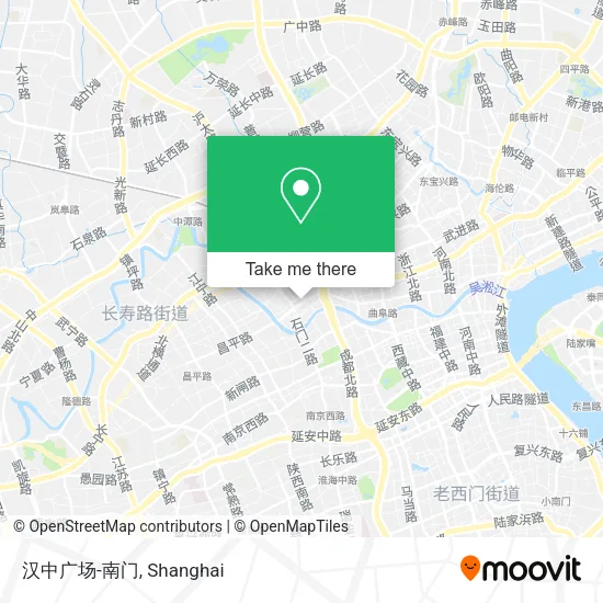 汉中广场-南门 map