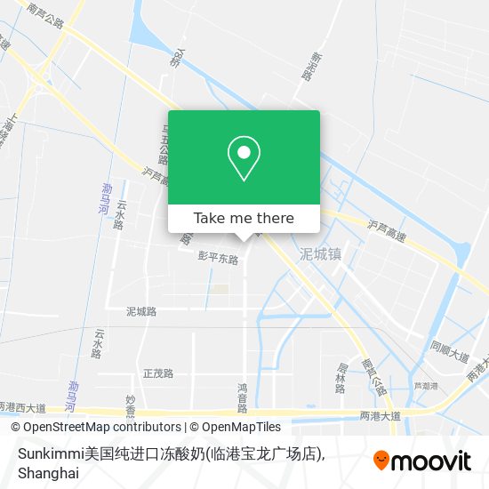 Sunkimmi美国纯进口冻酸奶(临港宝龙广场店) map