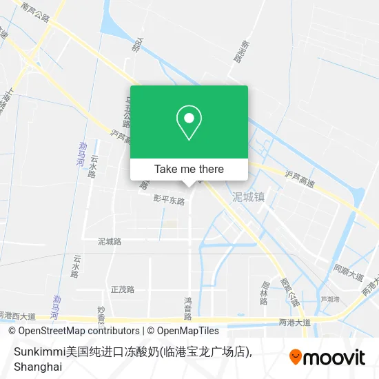 Sunkimmi美国纯进口冻酸奶(临港宝龙广场店) map