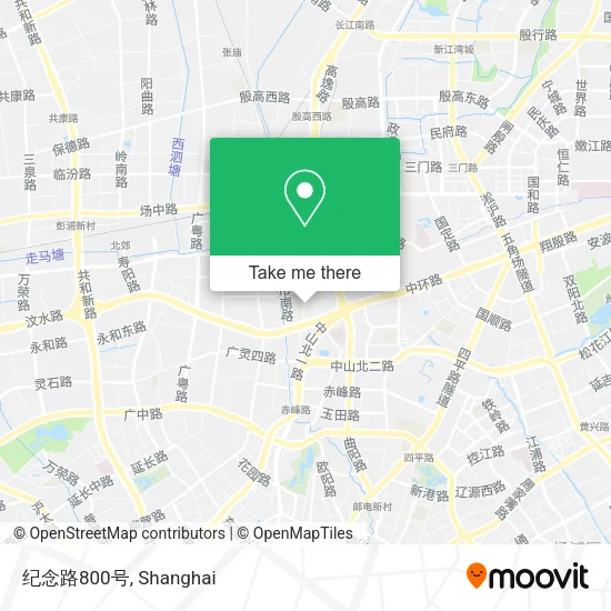 纪念路800号 map