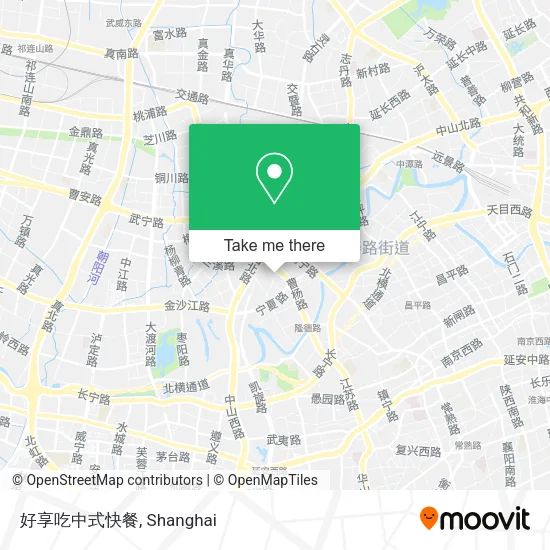 好享吃中式快餐 map