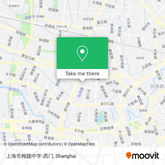 上海市梅陇中学-西门 map