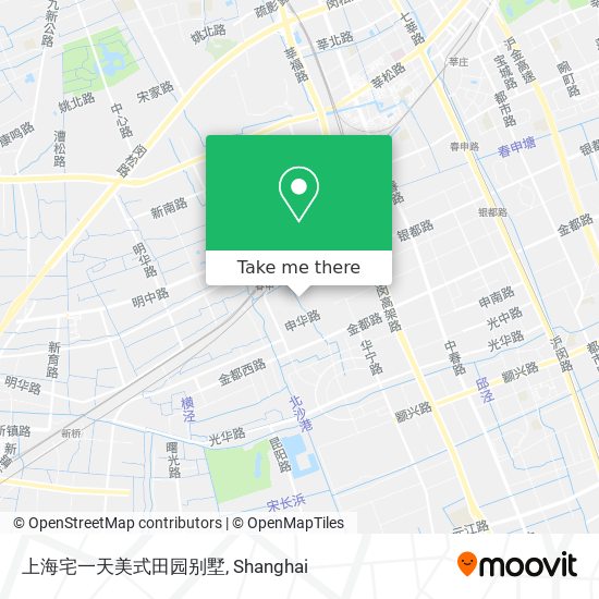 上海宅一天美式田园别墅 map