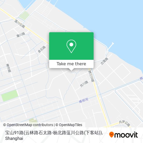 宝山91路(云林路石太路-杨北路蕰川公路(下客站)) map