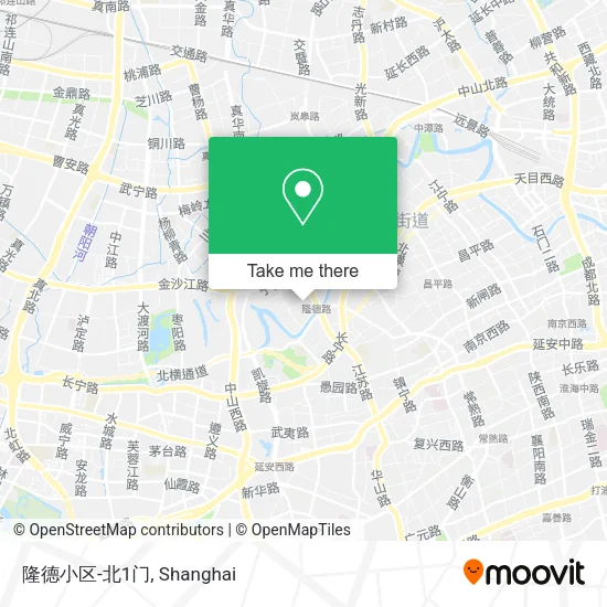 隆德小区-北1门 map