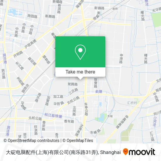 大碇电脑配件(上海)有限公司(南乐路31弄) map