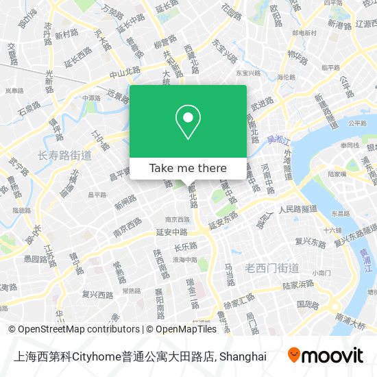 上海西第科Cityhome普通公寓大田路店 map