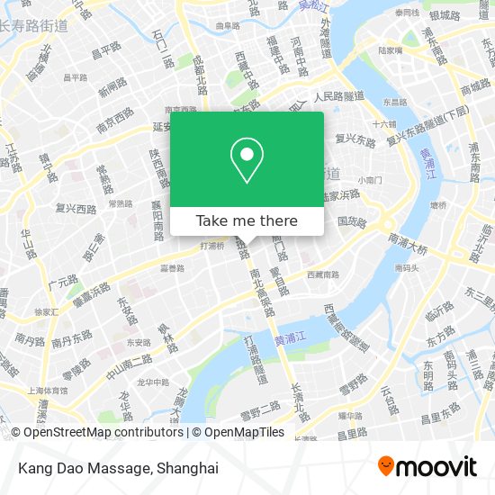 Kang Dao Massage map