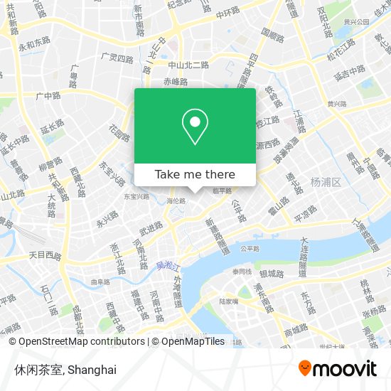 休闲茶室 map