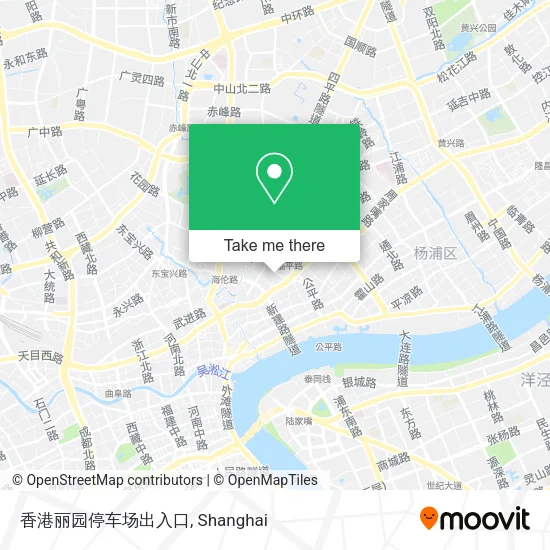 香港丽园停车场出入口 map