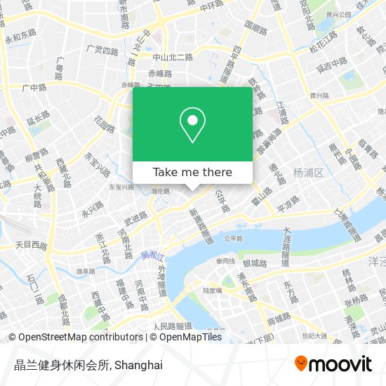 晶兰健身休闲会所 map