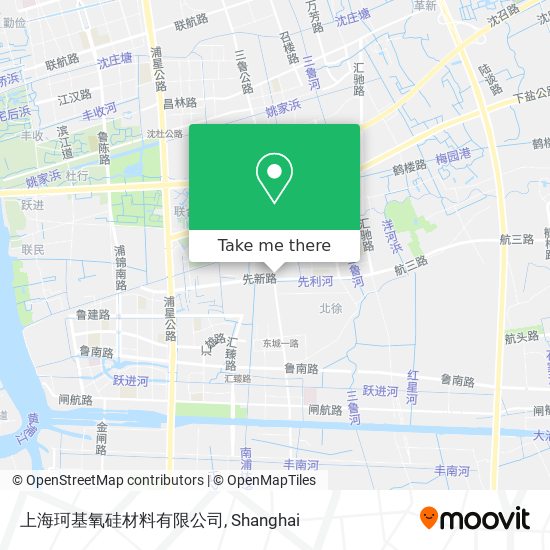 上海珂基氧硅材料有限公司 map