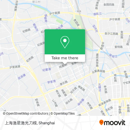 上海激星激光刀模 map