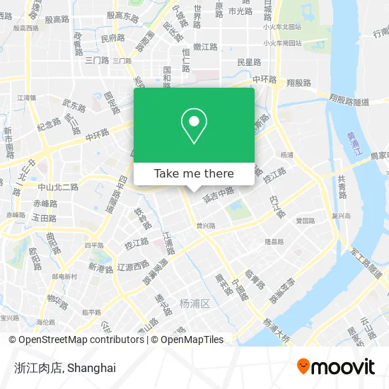 浙江肉店 map