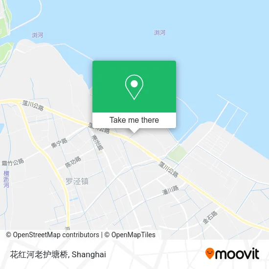 花红河老护塘桥 map
