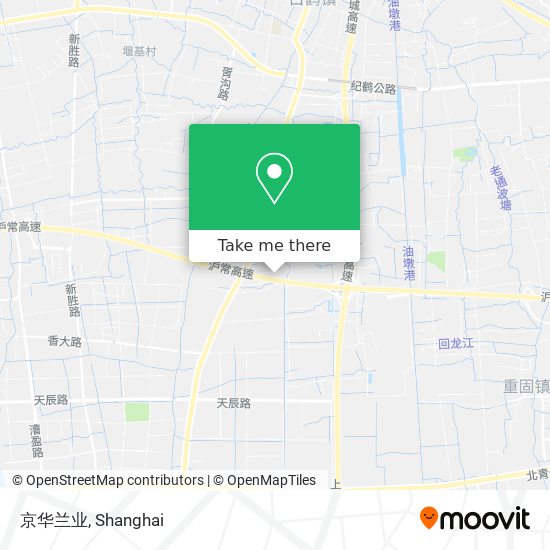 京华兰业 map