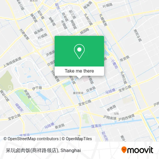 呆玩卤肉饭(商祥路领店) map