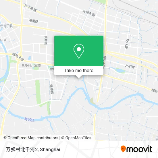万狮村北千河2 map