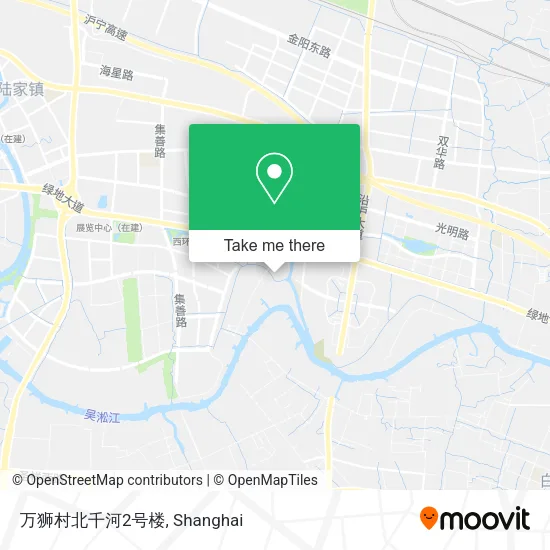 万狮村北千河2号楼 map